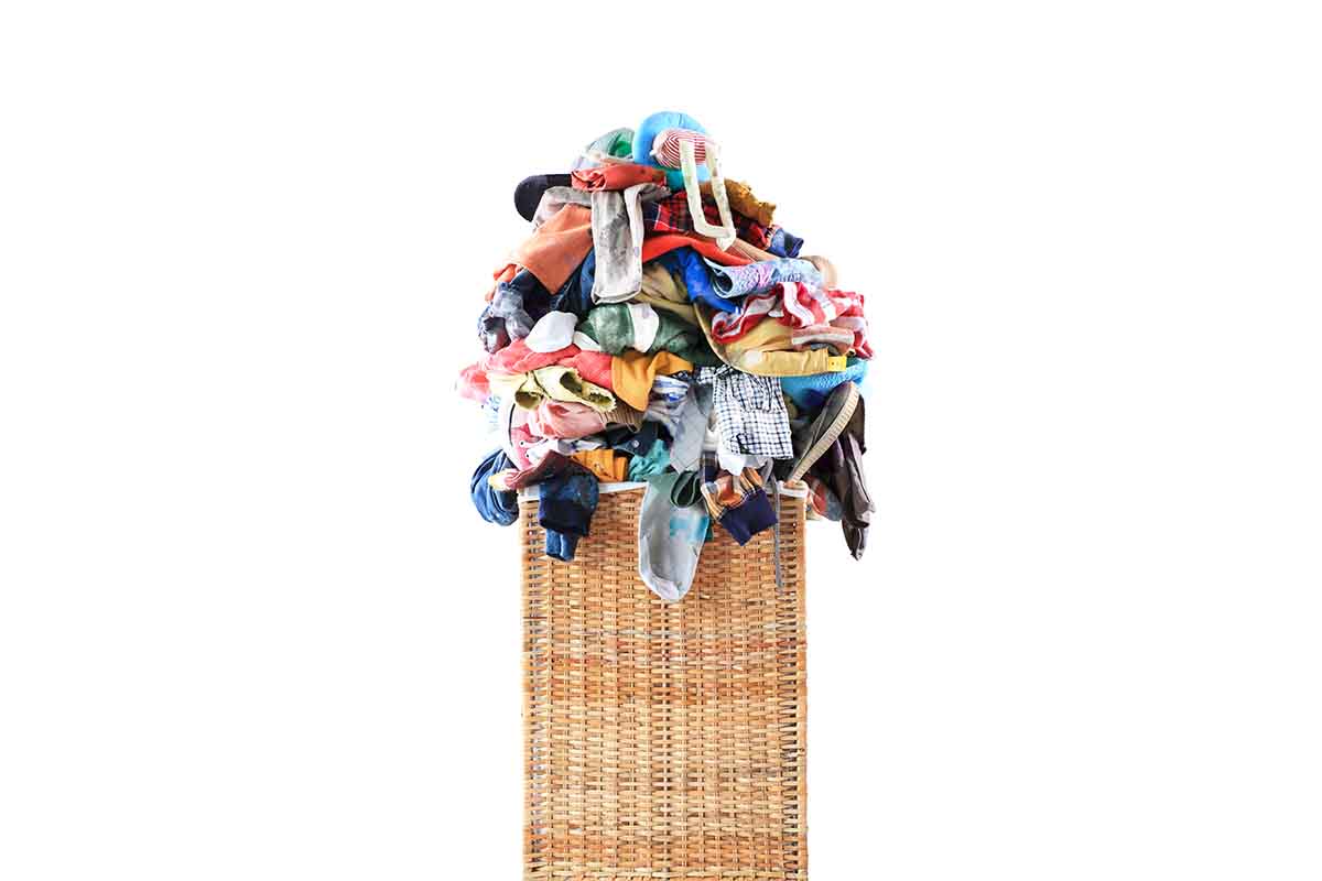 Come come organizzare il bucato di una famiglia numerosa