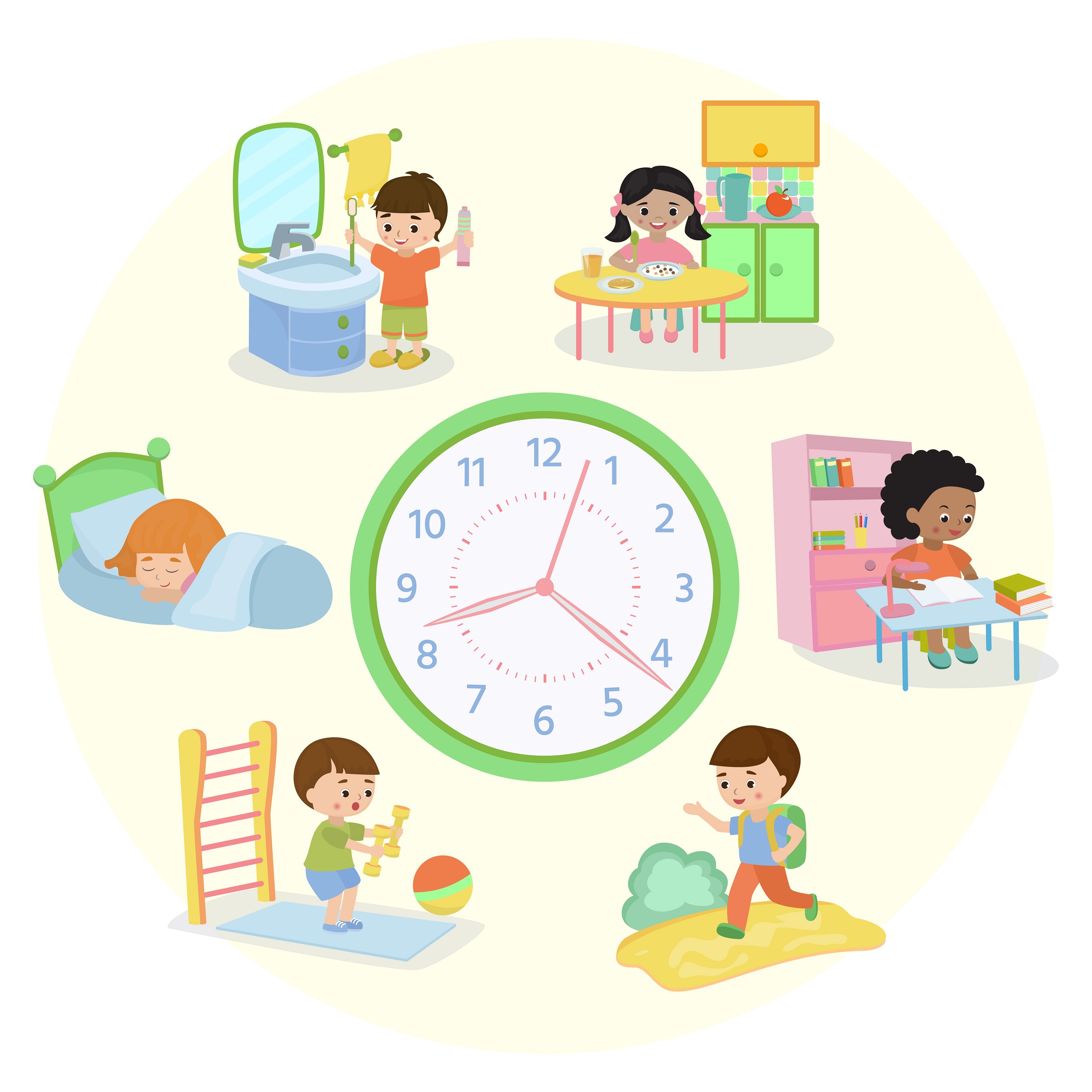 Calendario routine bambini fai da te: la costruzione facile