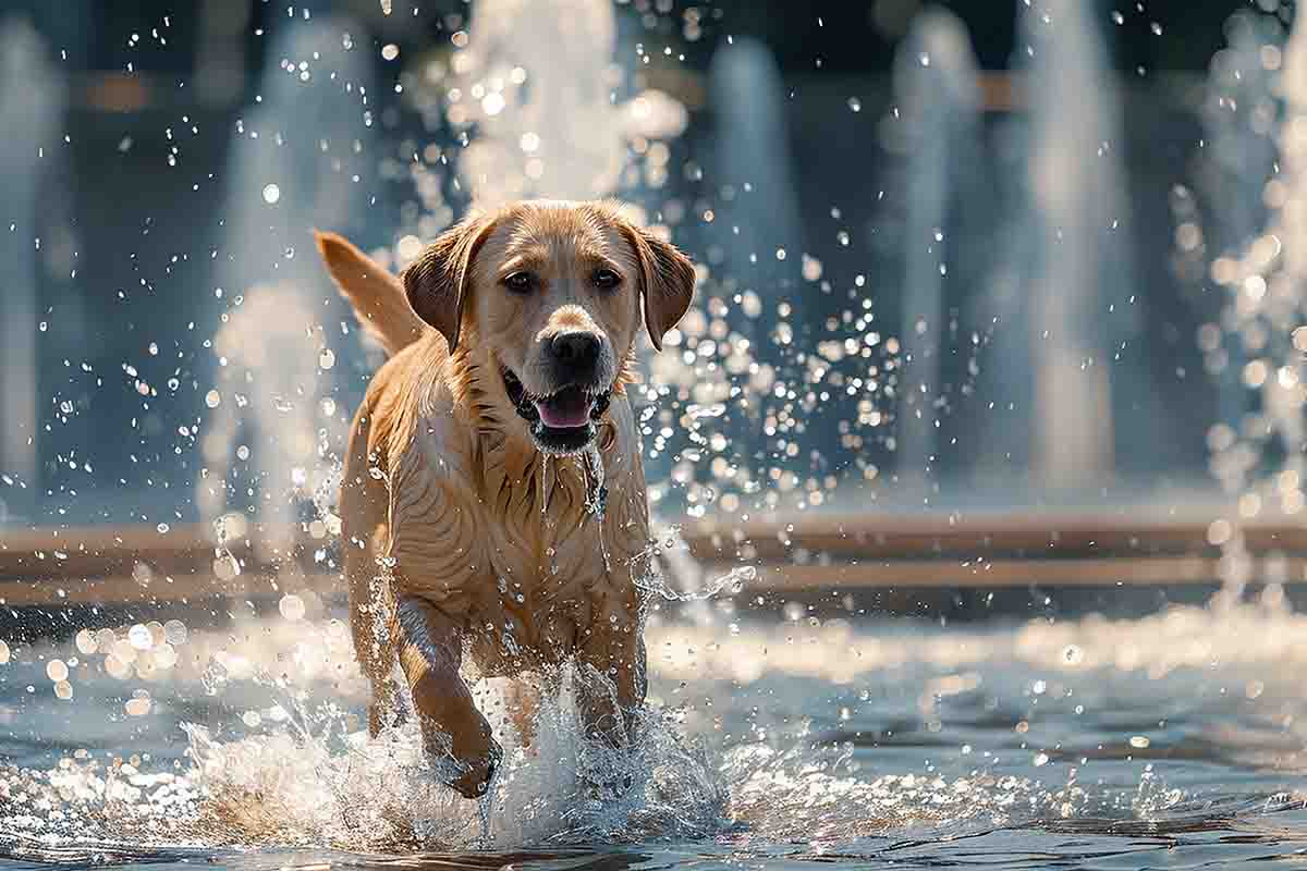 Come proteggere il cane dal caldo estivo