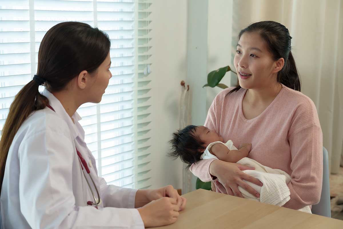 Quando si fa l'ecografia alle anche ai neonati