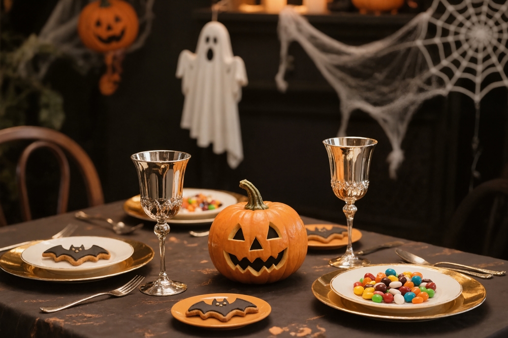Fantasma o strega? Fai da te per decorare la tavola dei bambini