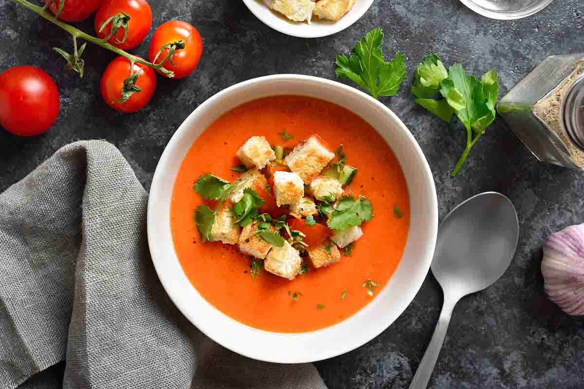 Gazpacho, con cosa abbinare il piatto