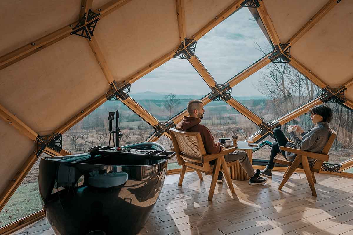 Perché abbiamo adorato dormire in un glamping: vorremmo ritornarci subito