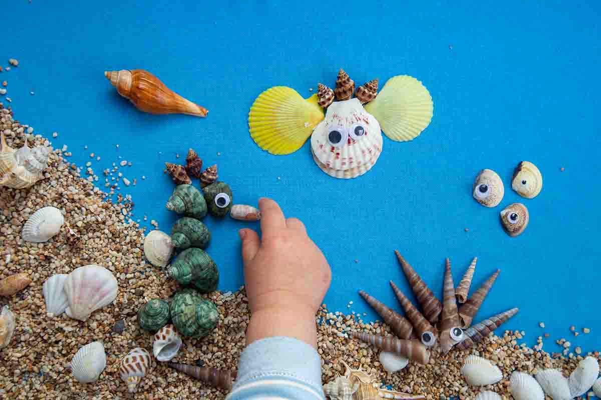 6 idee per lavoretti fai da te con conchiglie e sabbia
