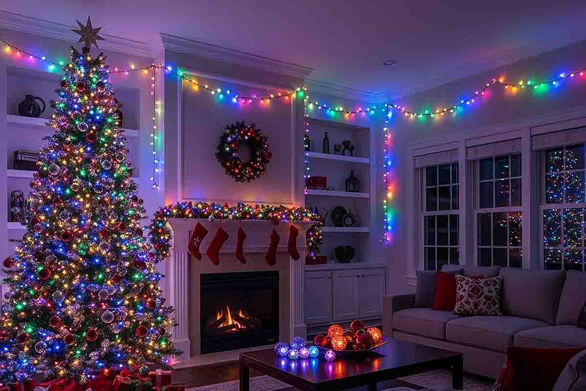 Illuminazione di Natale a basso consumo: 10 consigli utili