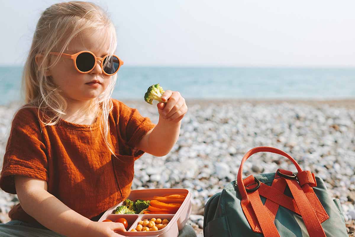 6 idee per merende sane da portare al mare