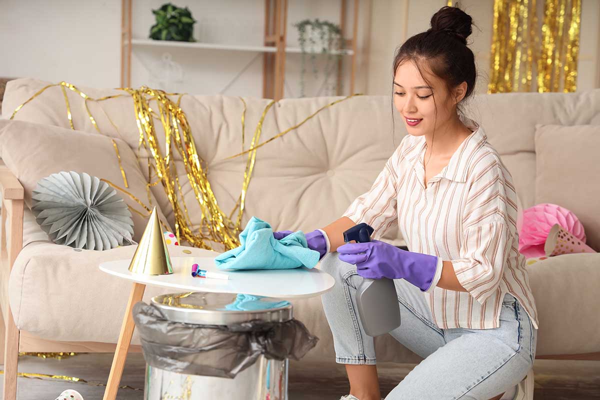 Pulizie profonde post feste: come fare velocemente e bene