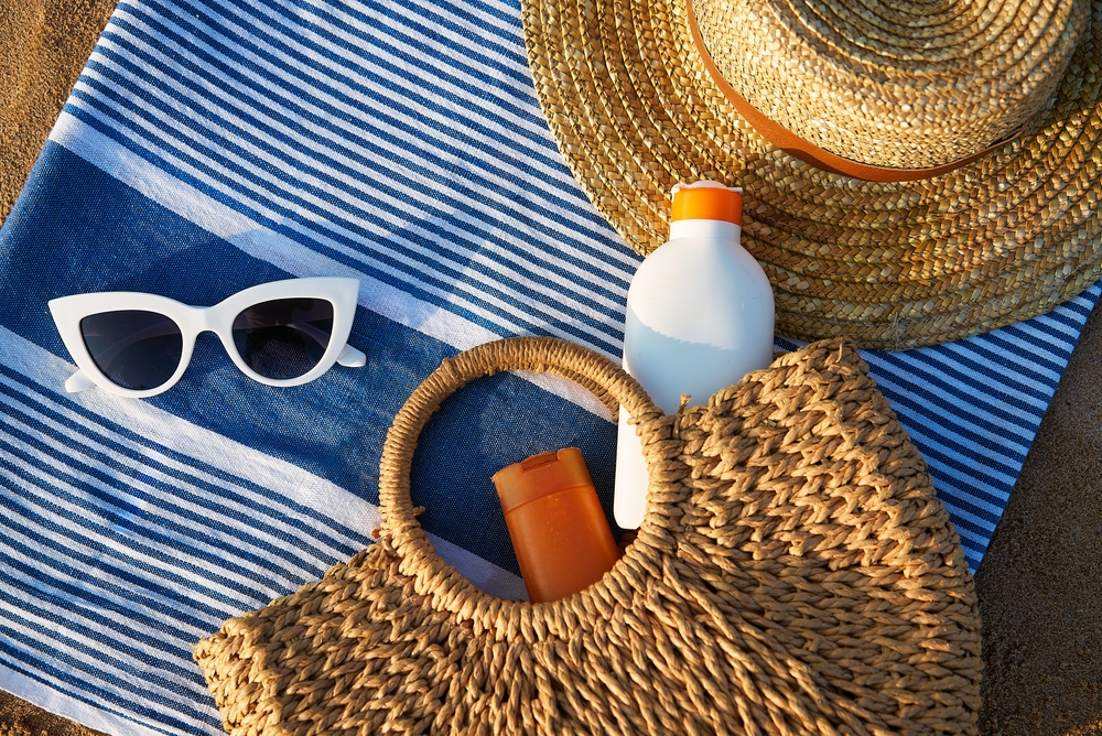 Come organizzare una borsa da mare grande
