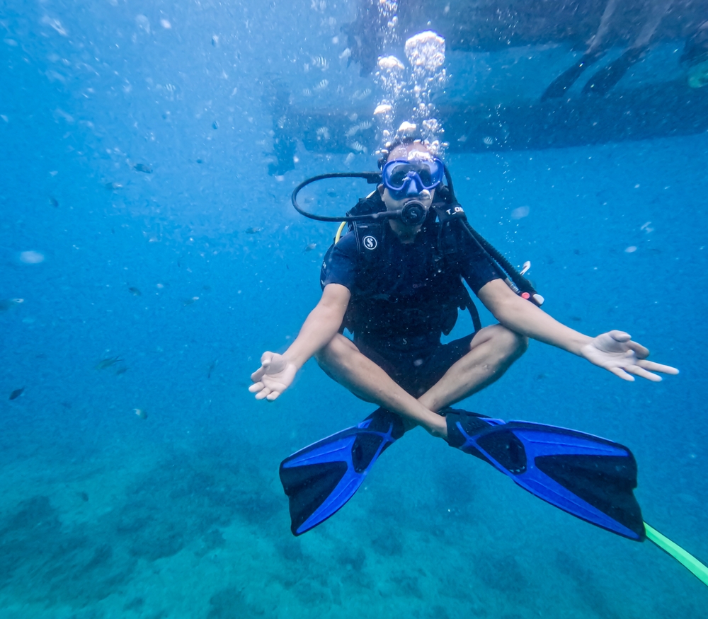 Che cos’è la meditazione subacquea