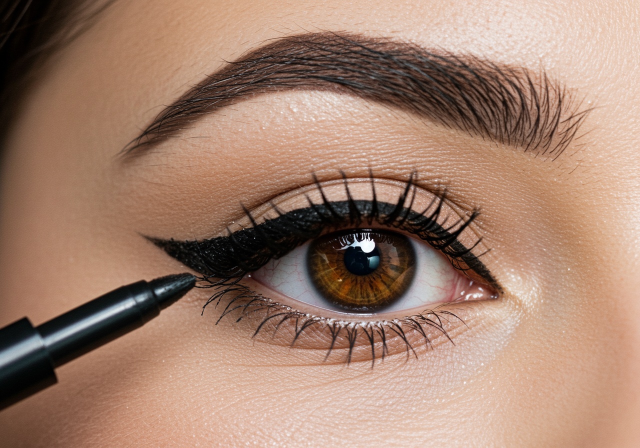 Quale tipo di eyeliner è più adatto al tuo makeup