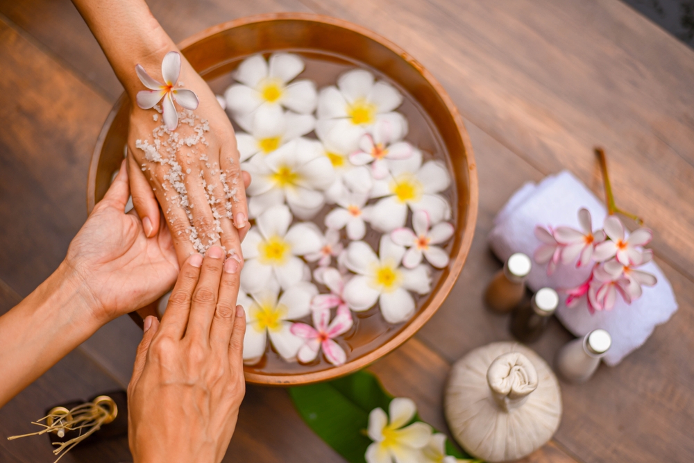 Trattamenti di benessere con i fiori