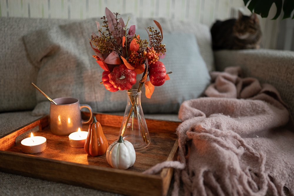 Hygge d'autunno: come rendere la casa un rifugio caldo e accogliente