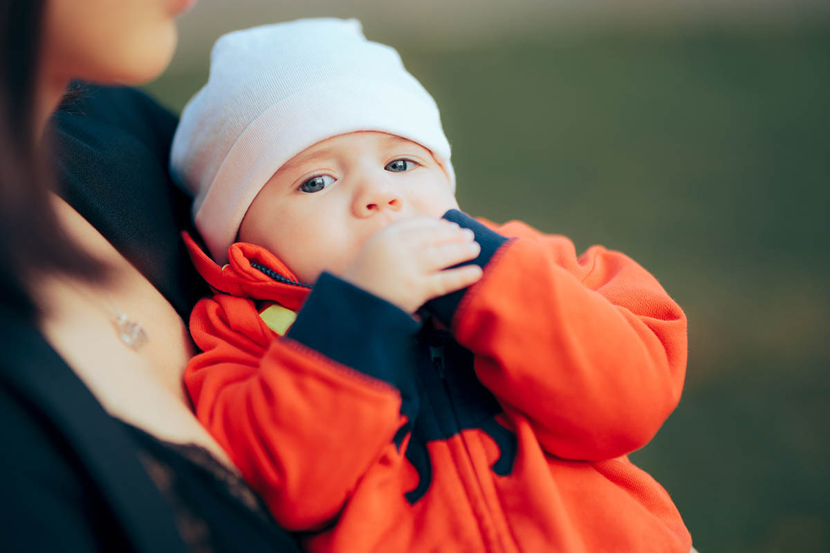 Come vestire i neonati in autunno