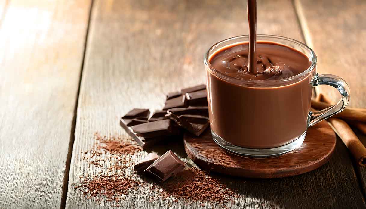 Cioccolata calda al microonde pronta in due minuti