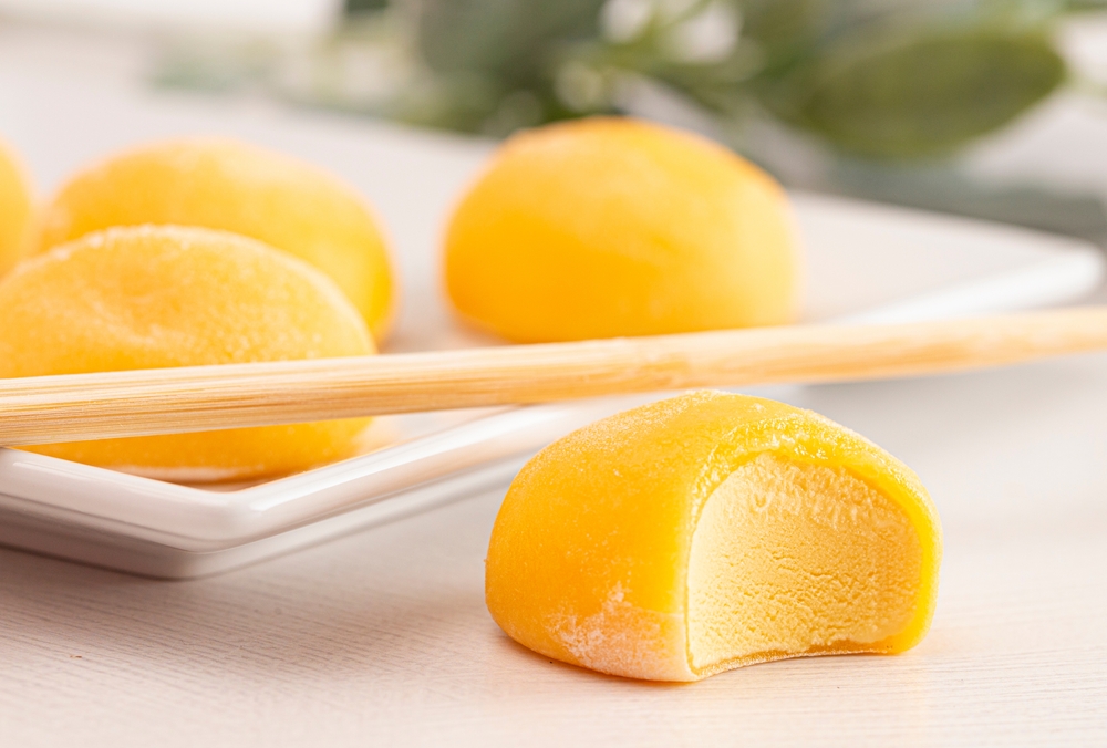 Il mango mochi con carta di riso: la versione più facile