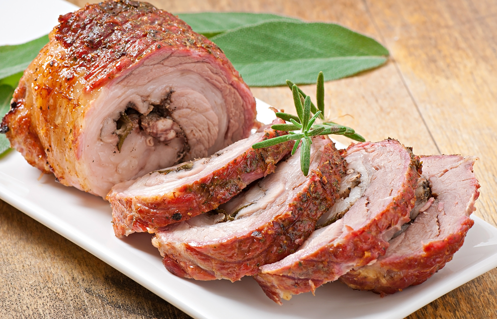 Carrè di maiale alle erbe da mangiare freddo
