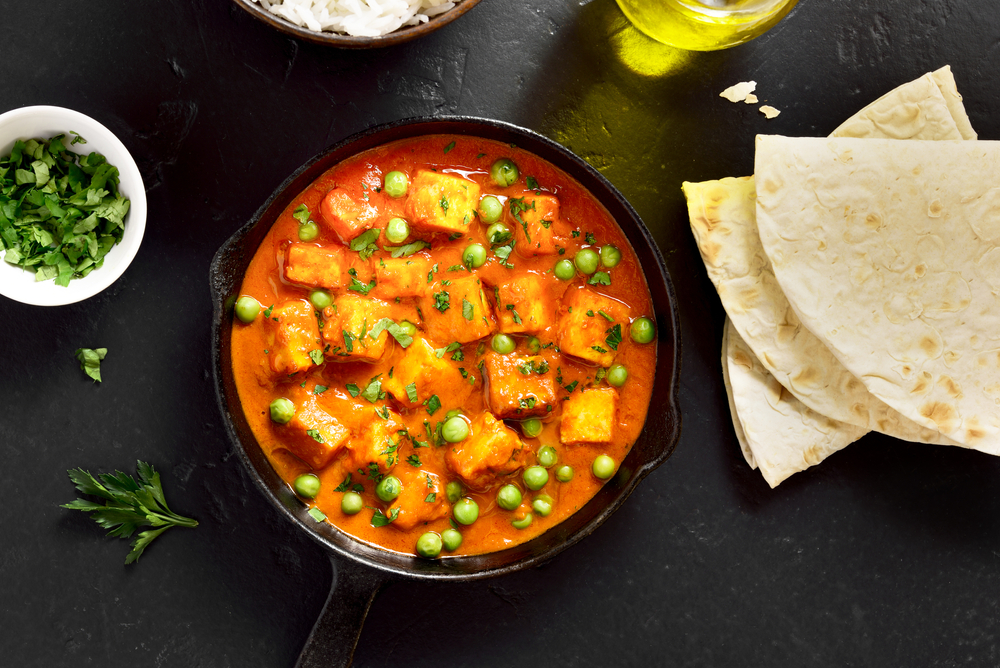 Spezzatino di tofu piccante e arachidi