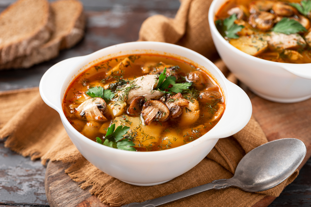 Zuppa di funghi ungherese