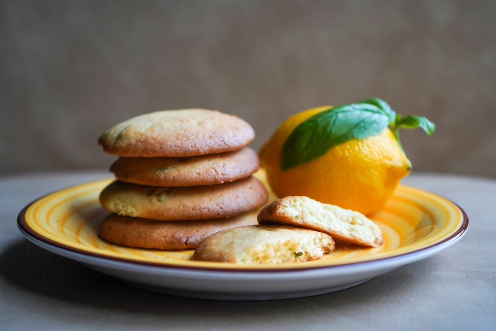Biscotti vegani al limone