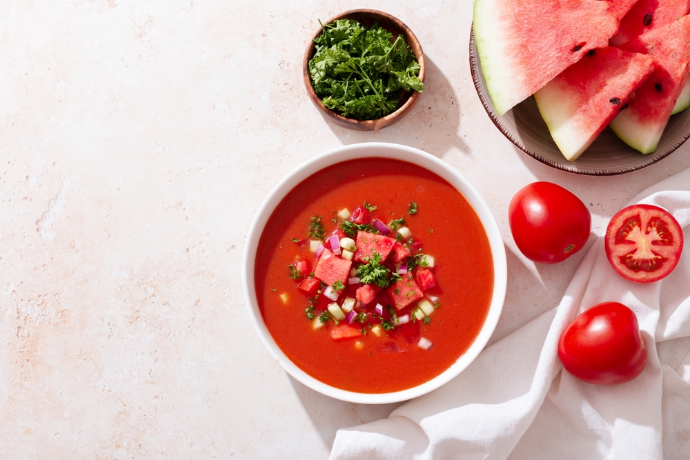 Ricetta del gazpacho di anguria