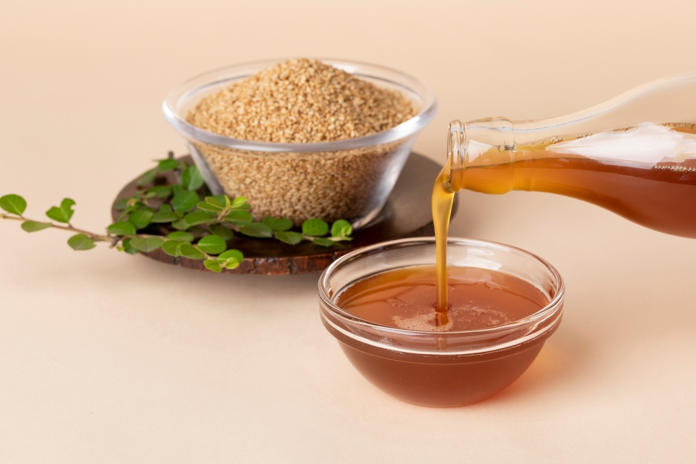 Insalata estiva con olio di sesamo