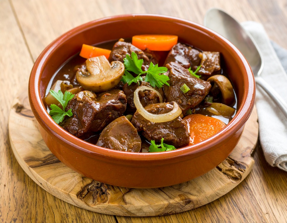 Ricetta del manzo alla Borgognona (Boeuf Bourguignon)