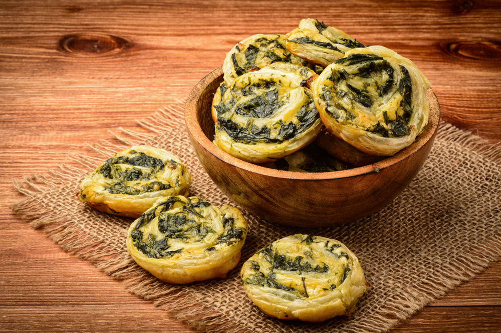 Girelle di funghi e spinaci, l'idea sfiziosa