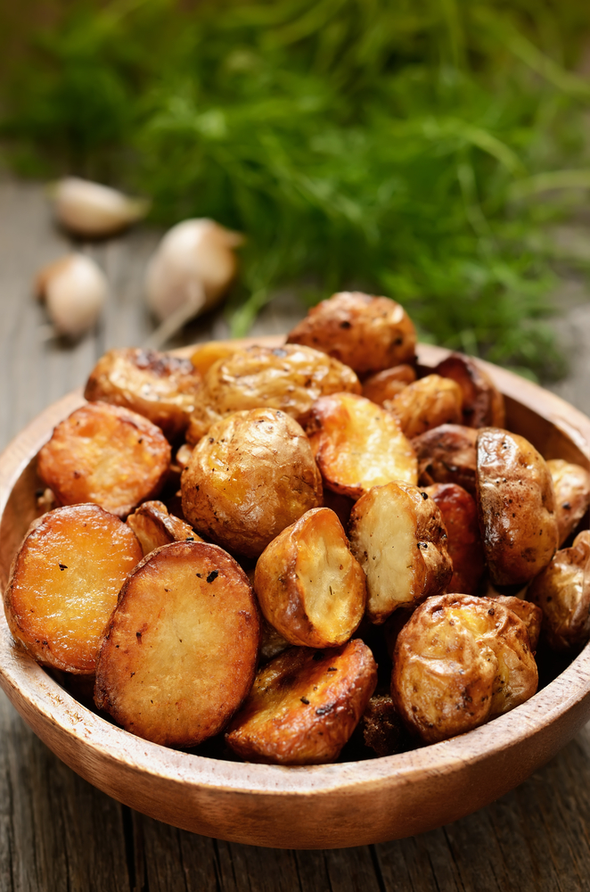 Patate in Tegame alle Noci per Natale