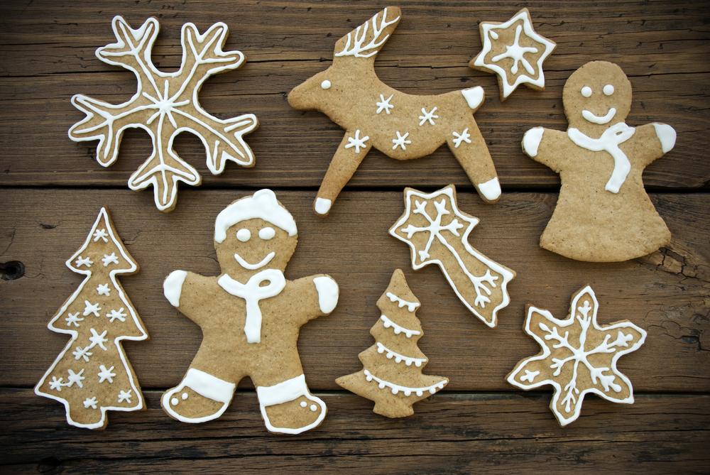 Biscottini per l'albero di Natale