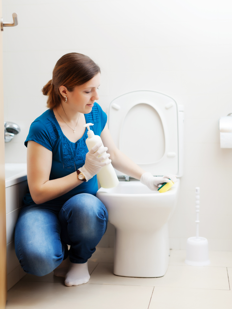 La pulizia ecologica del bagno