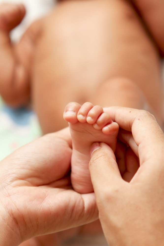 Shiatsu per bebé