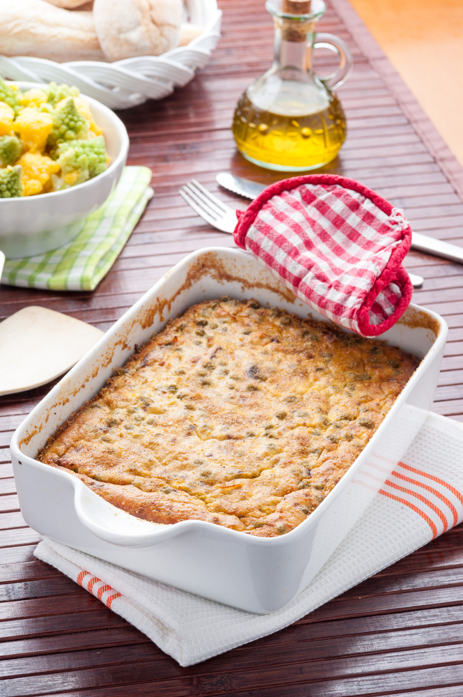 Flan di broccoli