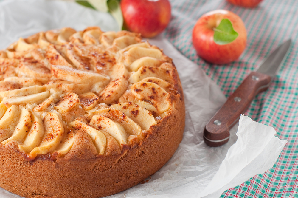 Torta di mele allo yogurt