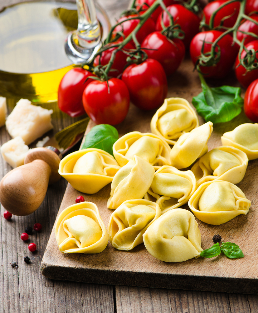 Tortellini in salsa saporita