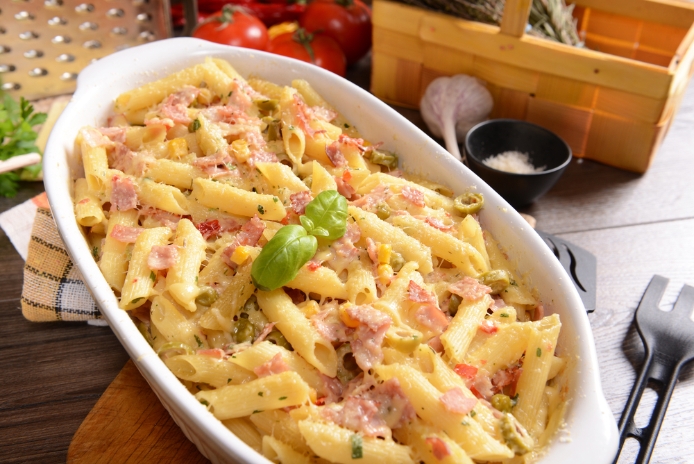 Penne alla papalina