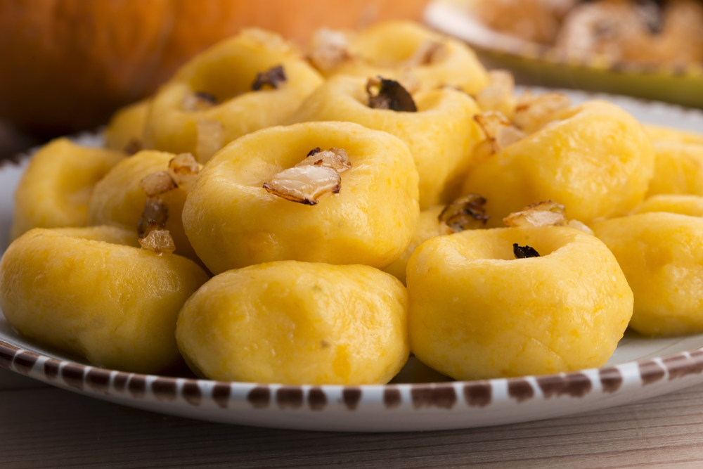Gnocchi di zucca e ricotta