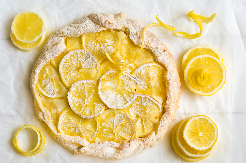 Crostata al limone