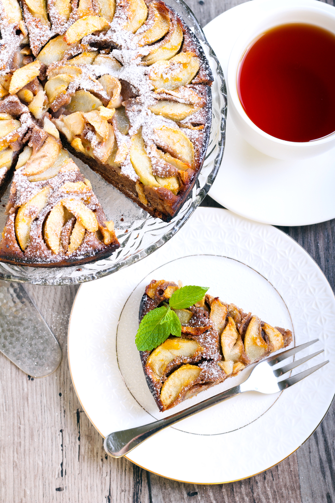 Torta cioccolato e pere (riciclando Uovo di Pasqua)