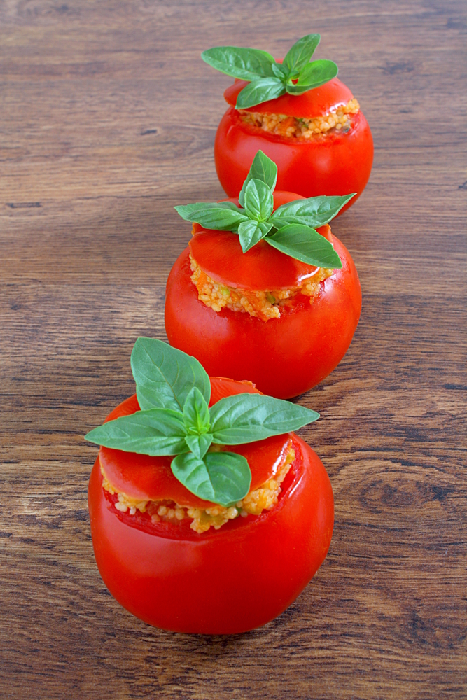 Pomodori ripieni di cous cous