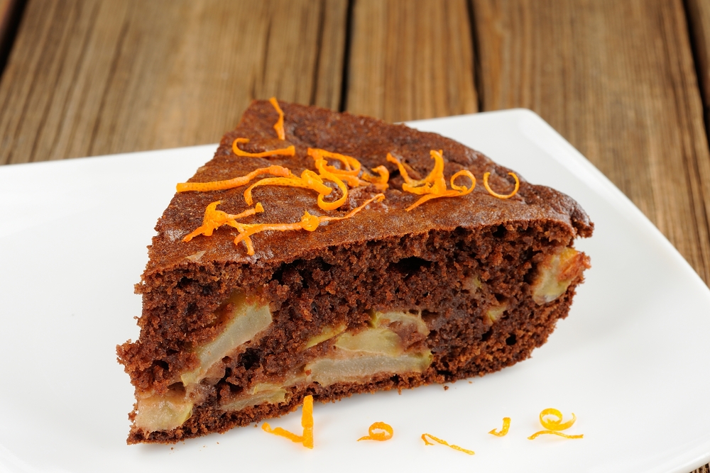 Torta di mele e cioccolato