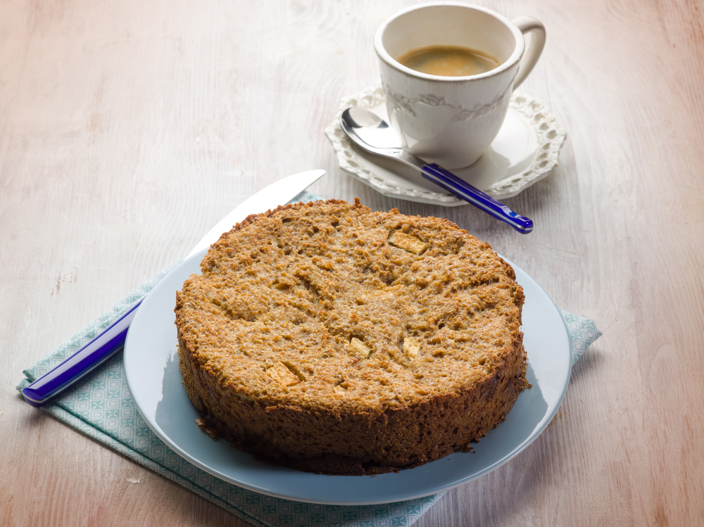 Torta di mele e olio
