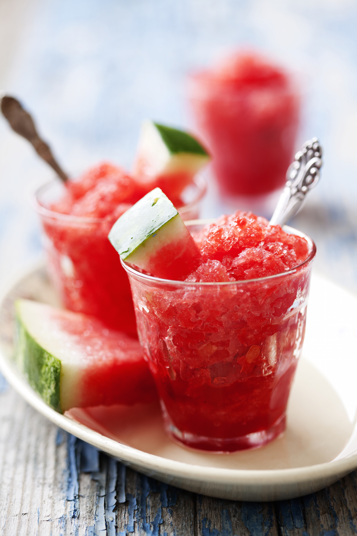 Granita di anguria e melone