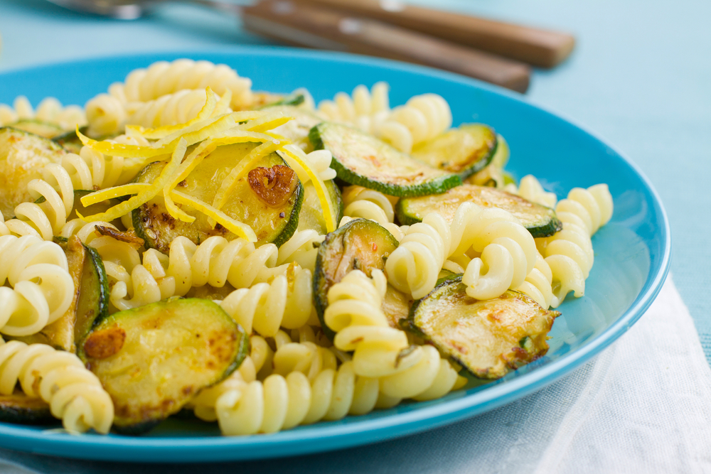 Pasta con zucchine