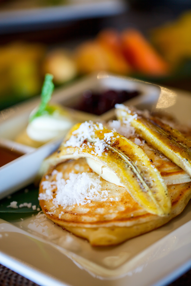 Pancakes di platano (Canarie)