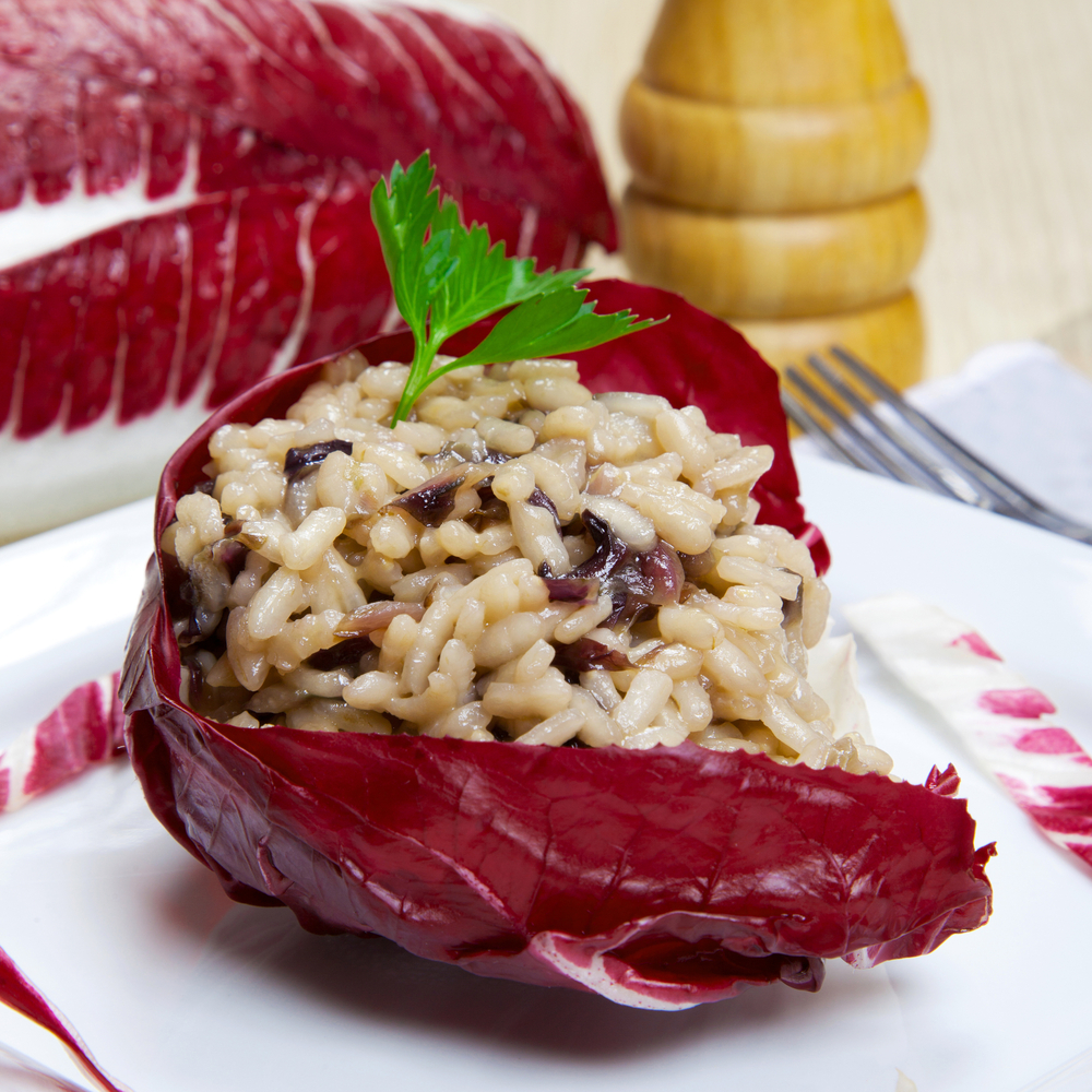 Risotto al radicchio: la ricetta facile a prova di principianti