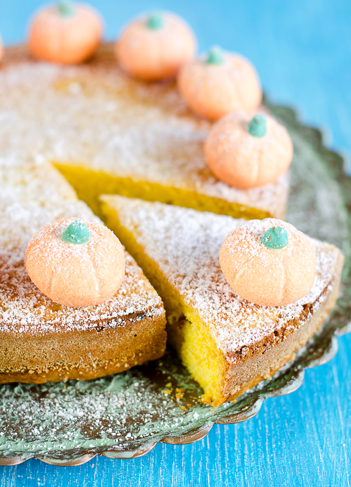 Torta di zucca glassata