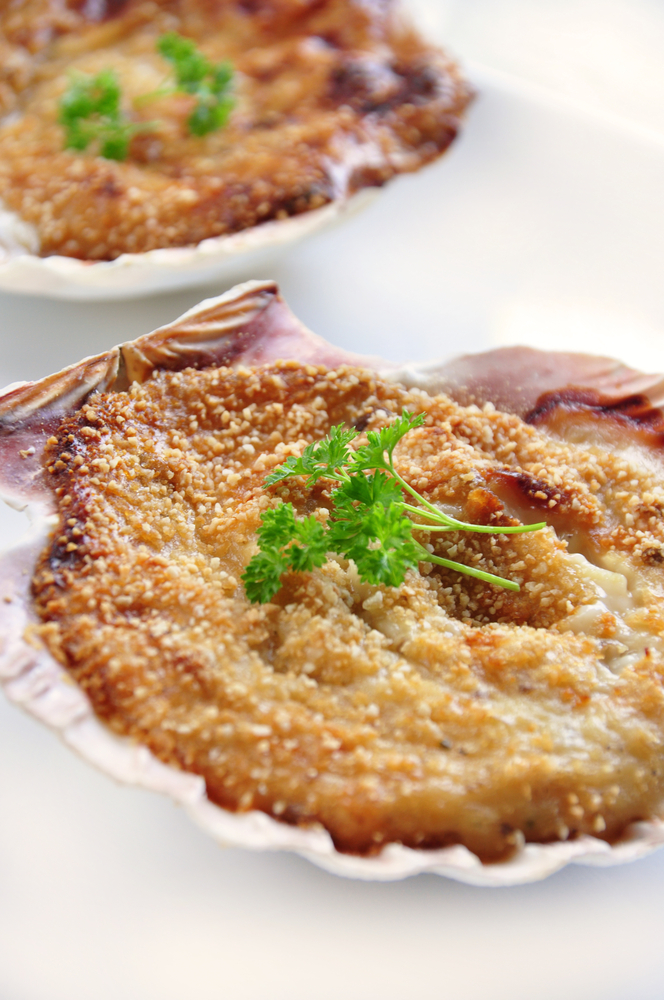 Cappesante gratinate