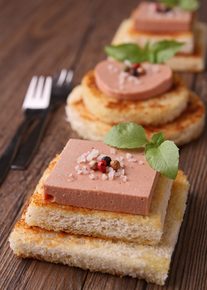 Tartine al foie gras