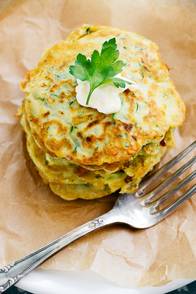 Pancakes alle zucchine