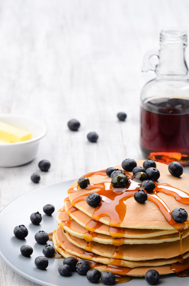 Pancake ai mirtilli